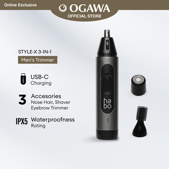 [Mitraland] Habo by Ogawa StyleX 3-in-1 Men's Trimmer*
